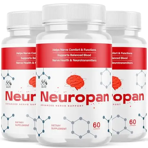 Neuropan three bottle official package with bonuses