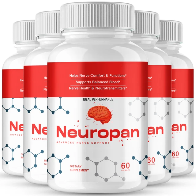 Neuropan six bottle official package with bonuses