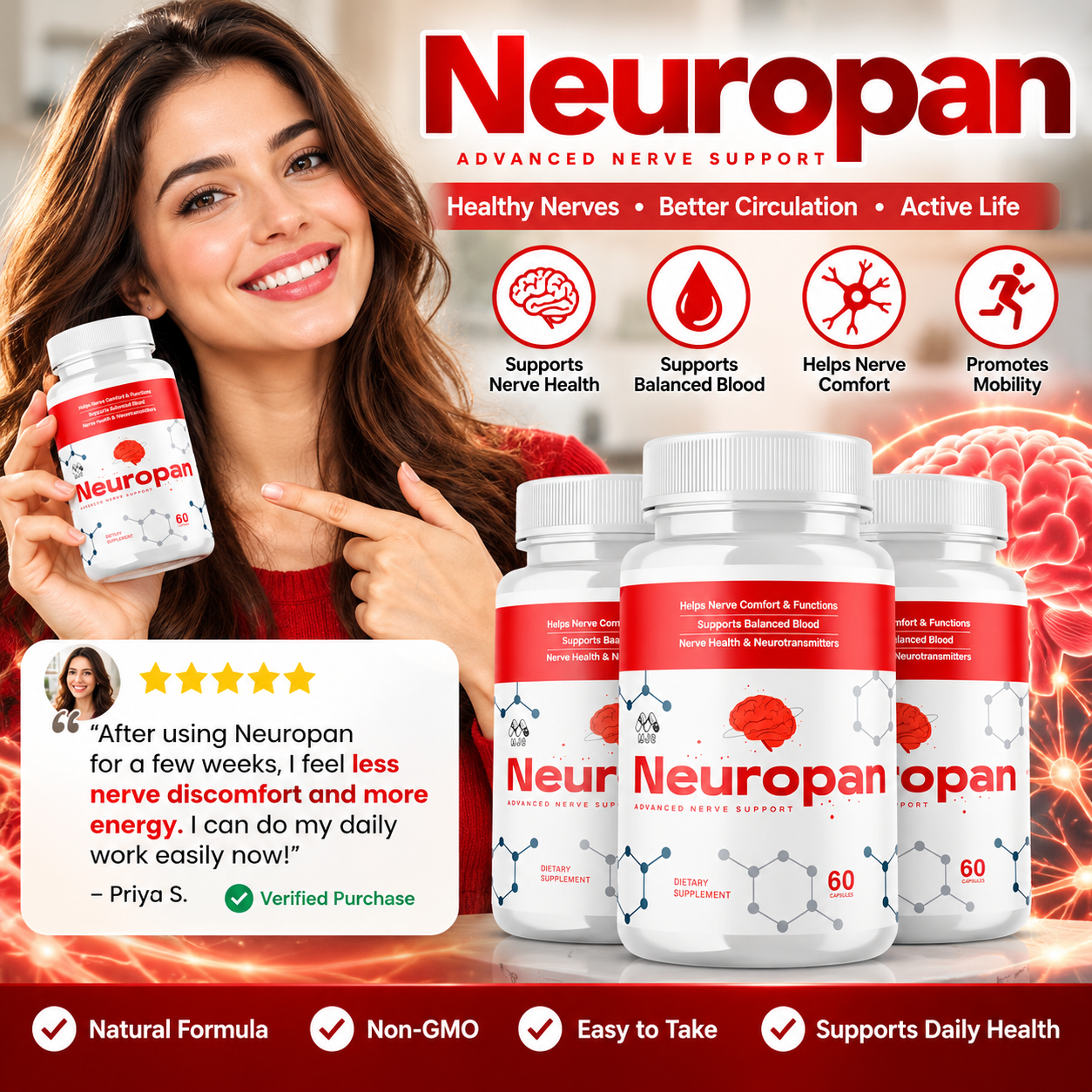 Neuropan Advanced Nerve Support official product overview